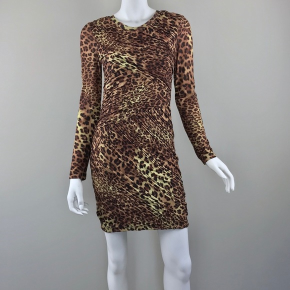 {Torn by Ronny Kobo} Tara Cheetah Dress - Picture 4 of 9